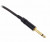 Cable Plug 1/4 TS a Plug 1/4 TS, Desbalanceado, Conectores Rean by Neutrik, soldado a mano, conectores 6.3 mm