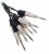 8 Conecciones Plug 1/4" Balanceado TRS, uso digital o analogo, calidad grado digital 110 Ohms, conector Sub-D Rean by Neutrik
