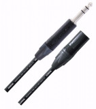Cable XLR Macho - Plug 1/4 TRS, Conectores Neutrik, Soldado a mano, serie Proline