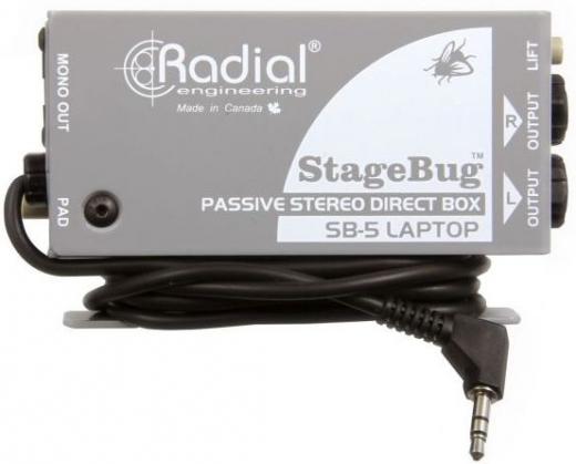 Stereo Direct Box optimizado para dispositivos de audio conectados al computador