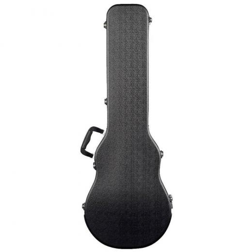 Case guitarra profesional, forma curva fabricado en material plástico ABS, relleno interior, además de revestimiento de felpa
