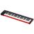 Controlador de teclado MIDI de 49 teclas con 4 curvas de velocidad, octava, transposición, inflexión de tono y ruedas de modulación, y USB