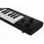 Keytar de 37 notas con mini teclas, rueda de modulación y conectividad MIDI Bluetooth, color negro