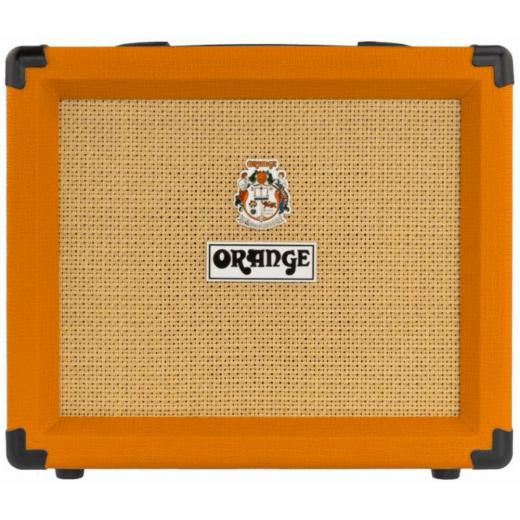 Amplificador Combo de Guitarra de 20 watts y 2 canales de 1x8 " con preamplificador de alta ganancia de 4 etapas y Circuito CabSim - Orange