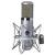 Micrófono multi-patron a tubo, ideal para voz principal, sonido valvular real, doble capsula de diafragma, circuito ECC83 doble triodo