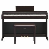 Piano digital, Clavinova de 88 teclas con acción ponderada GHS, polifonía de 192 notas, muestreo estéreo CFX, USB a host, color Rosewood