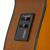 Guitarra electroacústica de cuerdas de nylon con tapa de abeto, aros y fondo de Meranti, mástil Nato y diapasón y puente de palisandro, color Natural, Electronica: SYSTEM50(Passive) + Piezo Pickup