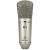 Micrófono de condensador de diafragma grande con pad de 10dB, filtro de corte de graves a 75Hz, Requiere alimentación fantasma de + 48V 
