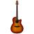 Guitarra 6 cuerdas Applause Standard Series, tapa de abeto en capas, refuerzos en X festoneados, cuerpo compuesto Lyrachord®, preamplificador CE304T con afinador integrado