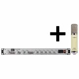 Channel Strip con preamplificador de micrófono / instrumento, de-esser, compresor / limitador, ecualizador de 3 bandas y medición de salida