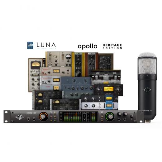 Interfaz de audio Thunderbolt 3, 16 entradas / 22 salidas, 24 bits / 192 kHz, 8 preamplificadores Unison, compatibilidad con LUNA, bundle premium y bundle Realtime Analog Classics Plus - Mac / PC AAX 64, VST, AU, RTAS