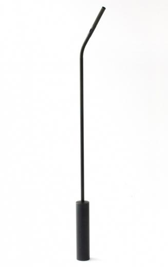 Micrófono de podio condensador supercardioide con cuello de ganso de 45 cms, conexión XLR, color negro. 20Hz-20kHz, 135dB SPL.