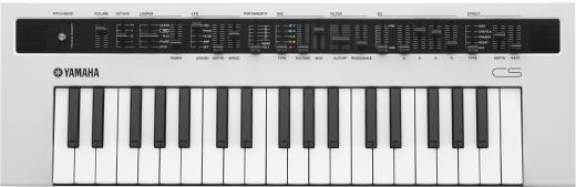 Mini teclado móvil de 37 teclas con 5 tipos Vintage Synth, efectos integrados, entrada de pedal del controlador, altavoces estéreo incorporados, conectividad MIDI, entrada auxiliar y salidas de doble línea