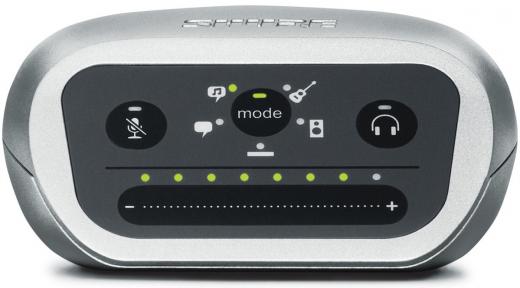 Interfaz de grabación USB con 5 modos de grabación DSP y monitoreo de auriculares para Mac / iOS / Windows / Android